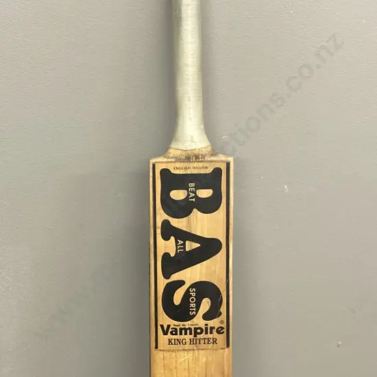 BAS Vampire King Hitter English Willow Cricket Bat Sold With -40